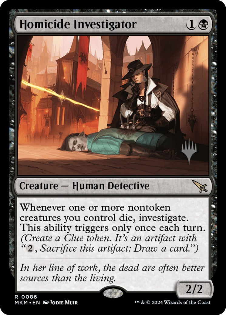 Homicide Investigator (Promo Pack) [Murders at Karlov Manor Promos] | Deep Dive Games St. Marys