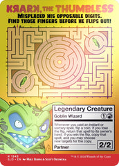 Krark, the Thumbless (Rainbow Foil) [Secret Lair Drop Series] | Deep Dive Games St. Marys