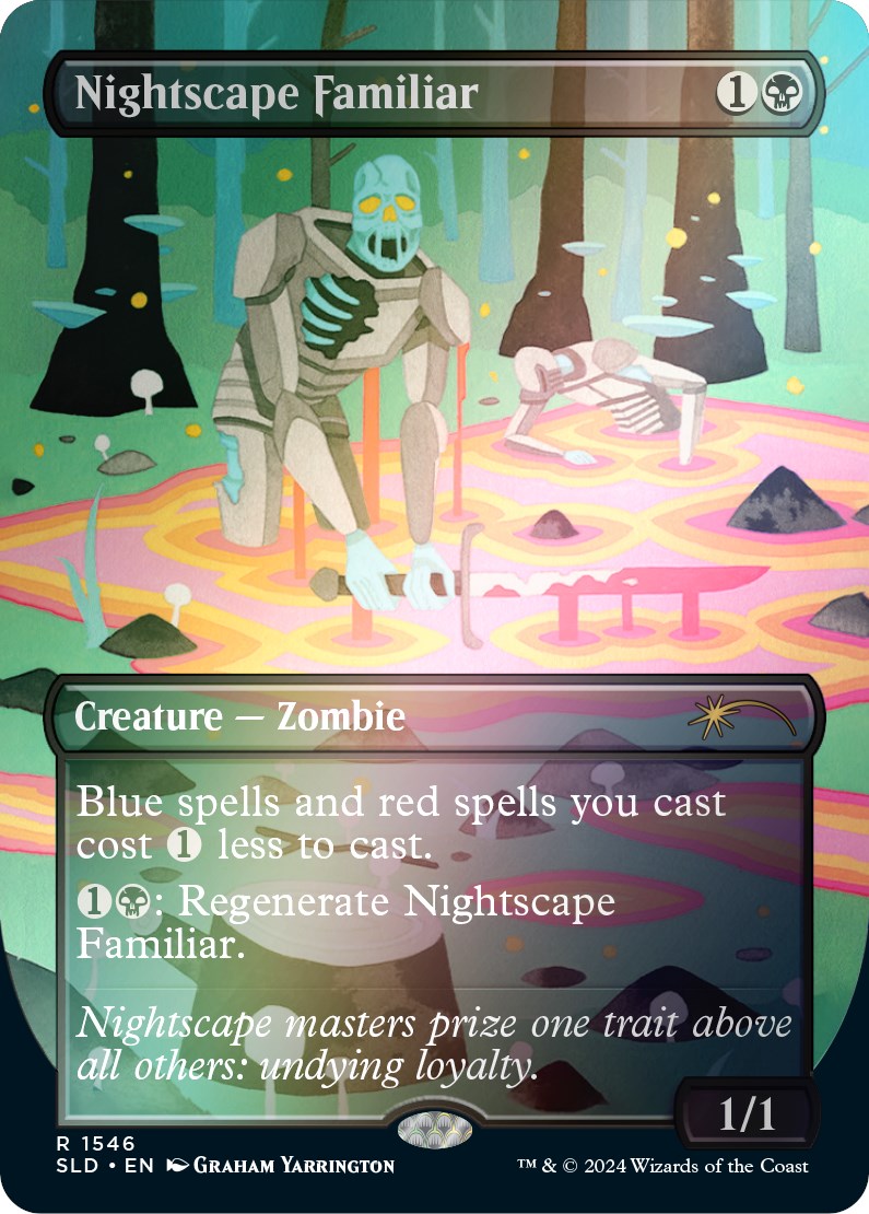 Nightscape Familiar (Rainbow Foil) [Secret Lair Drop Series] | Deep Dive Games St. Marys