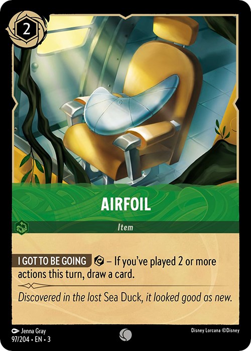 Airfoil (97/204) [Into the Inklands] | Deep Dive Games St. Marys
