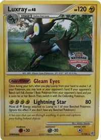 Luxray (7/130) (National Championship Promo) [Diamond & Pearl: Base Set] | Deep Dive Games St. Marys