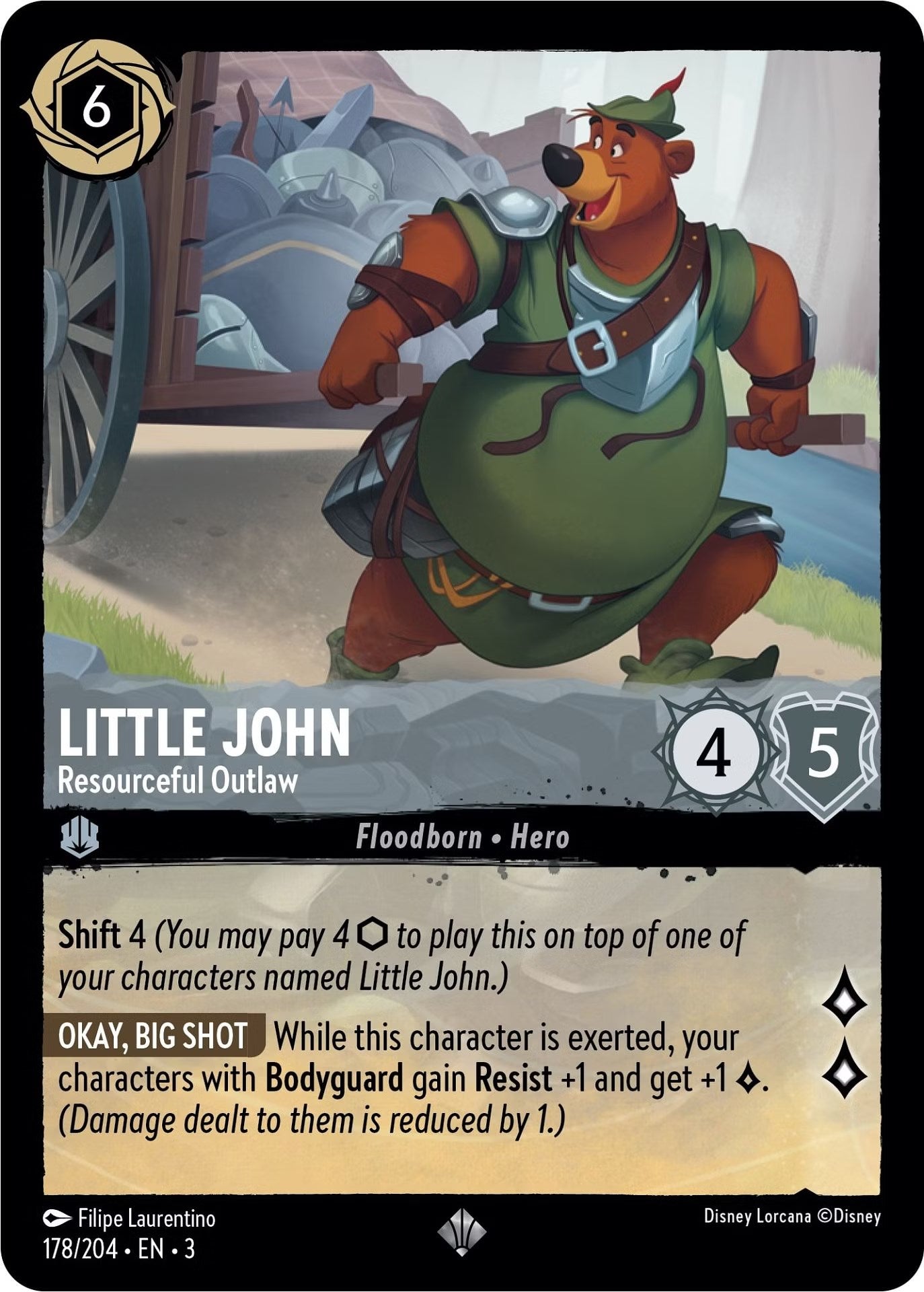 Little John - Resourceful Outlaw (178/204) [Into the Inklands] | Deep Dive Games St. Marys