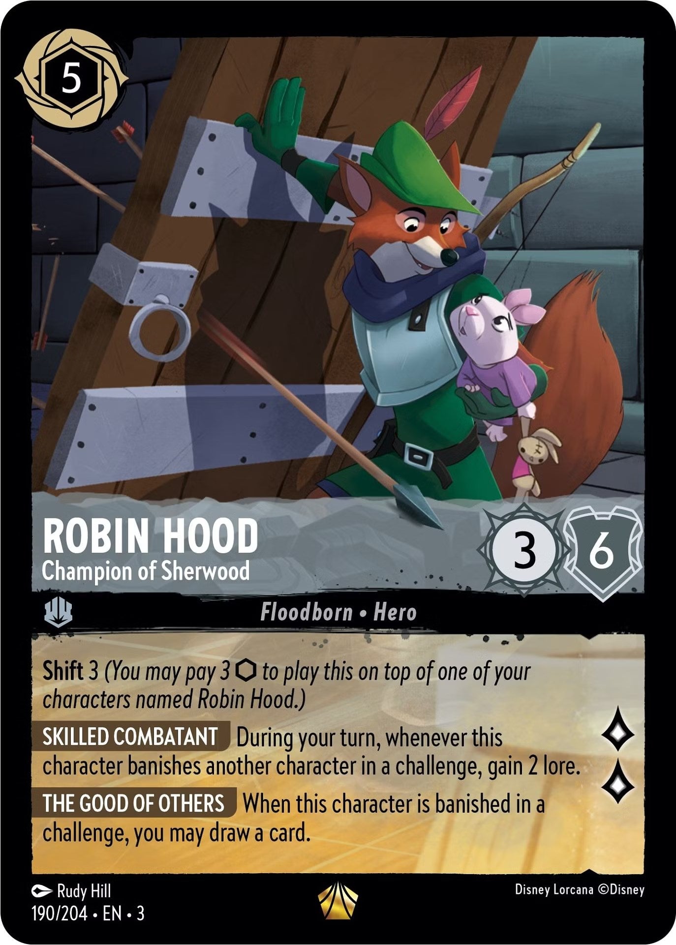 Robin Hood - Champion of Sherwood (190/204) [Into the Inklands] | Deep Dive Games St. Marys