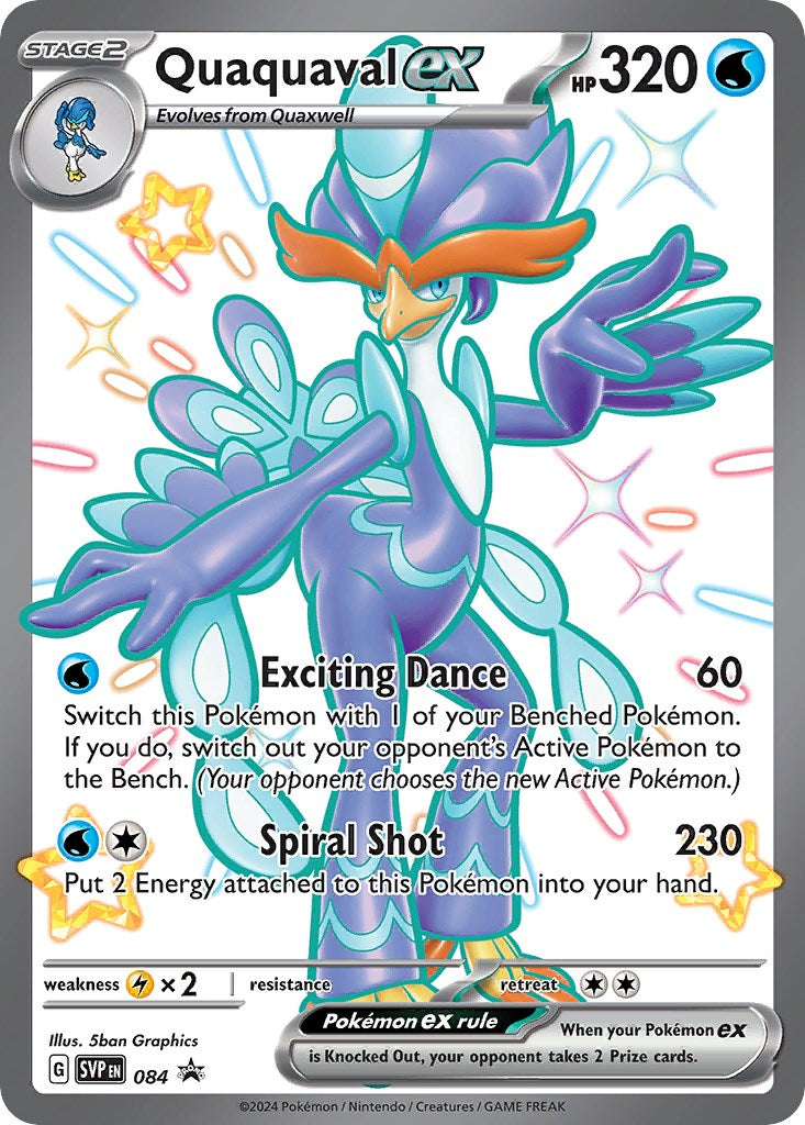 Quaquaval ex (084) [Scarlet & Violet: Black Star Promos] | Deep Dive Games St. Marys