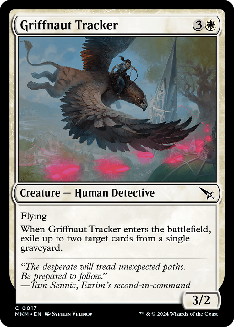 Griffnaut Tracker [Murders at Karlov Manor] | Deep Dive Games St. Marys