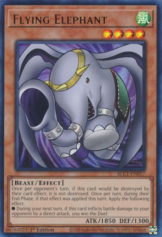 Flying Elephant [BLC1-EN017] Ultra Rare | Deep Dive Games St. Marys