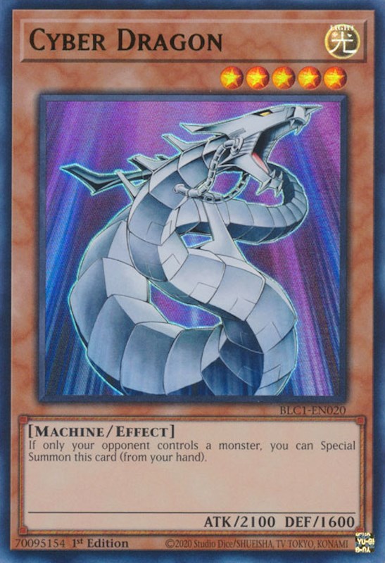 Cyber Dragon [BLC1-EN020] Ultra Rare | Deep Dive Games St. Marys