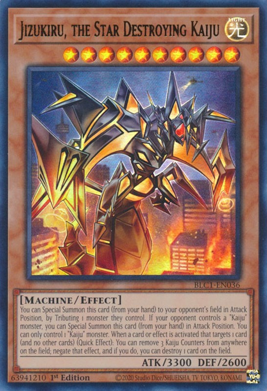 Jizukiru, the Star Destroying Kaiju [BLC1-EN036] Ultra Rare | Deep Dive Games St. Marys