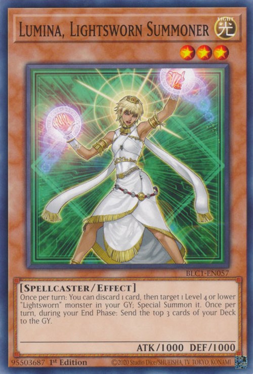 Lumina, Lightsworn Summoner [BLC1-EN057] Common | Deep Dive Games St. Marys