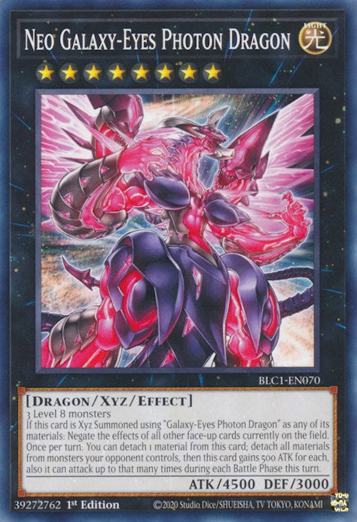 Neo Galaxy-Eyes Photon Dragon [BLC1-EN070] Common | Deep Dive Games St. Marys