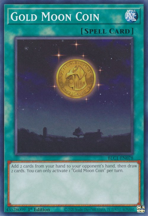 Gold Moon Coin [BLC1-EN078] Common | Deep Dive Games St. Marys