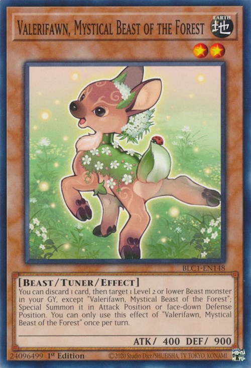 Valerifawn, Mystical Beast of the Forest [BLC1-EN148] Common | Deep Dive Games St. Marys