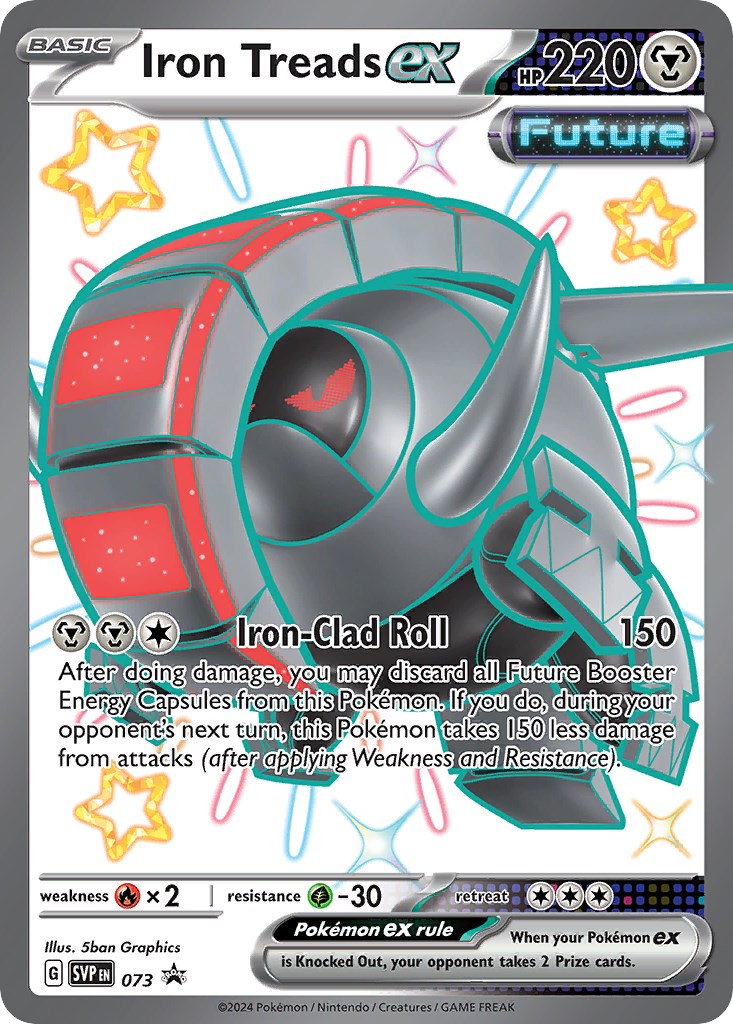 Iron Treads ex (073) [Scarlet & Violet: Black Star Promos] | Deep Dive Games St. Marys