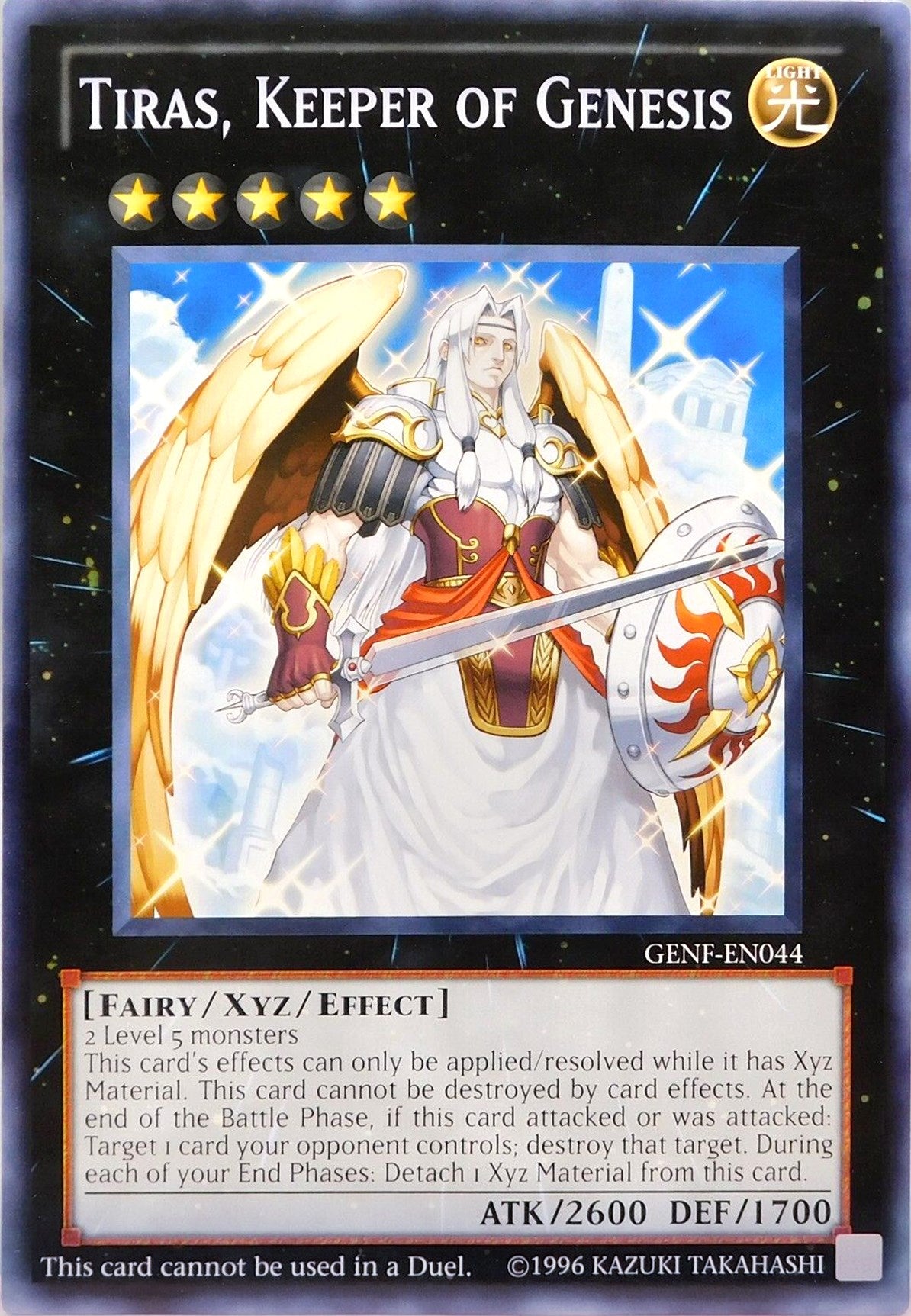 Tiras, Keeper of Genesis (Oversized) [GENF-EN044] Promo | Deep Dive Games St. Marys