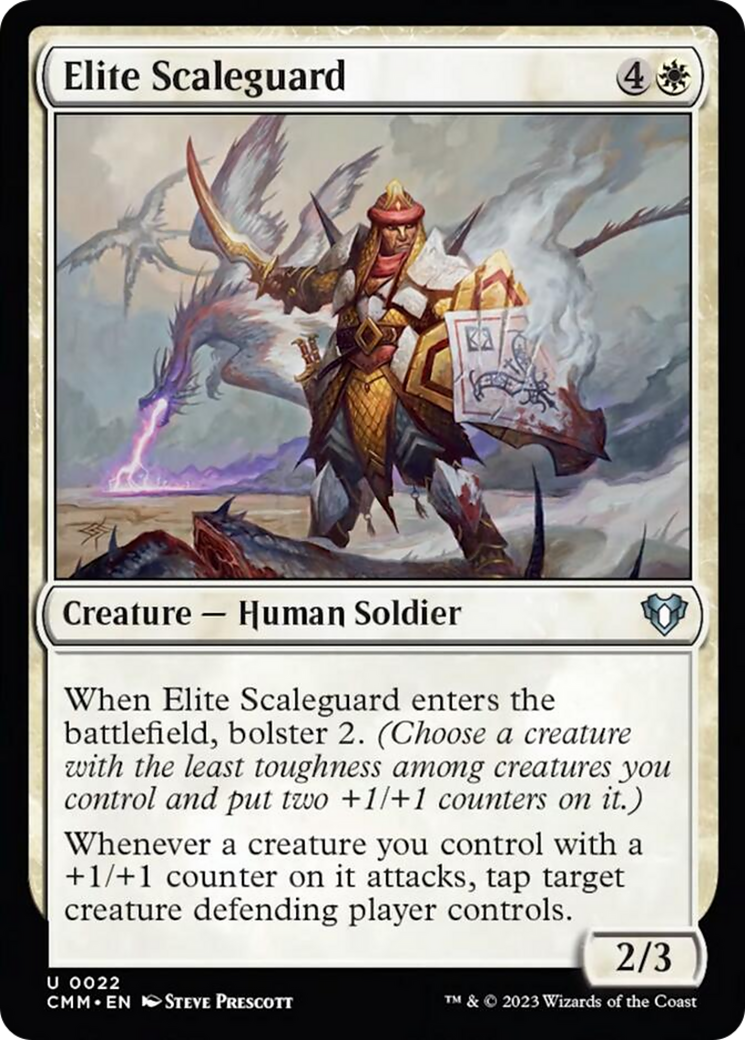 Elite Scaleguard [Commander Masters] | Deep Dive Games St. Marys