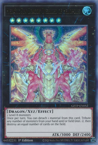 Hieratic Sun Dragon Overlord of Heliopolis [GFTP-EN052] Ultra Rare | Deep Dive Games St. Marys