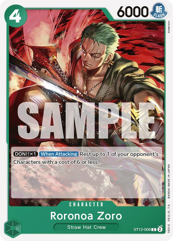 Roronoa Zoro [Starter Deck: Zoro and Sanji] | Deep Dive Games St. Marys