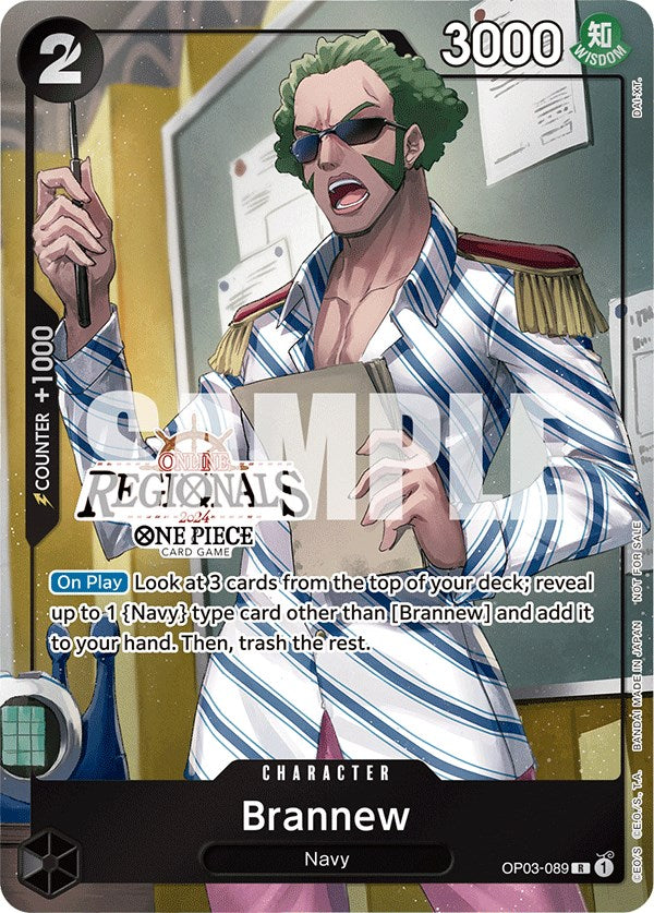 Brannew (Online Regional 2024) [Participant] [One Piece Promotion Cards] | Deep Dive Games St. Marys