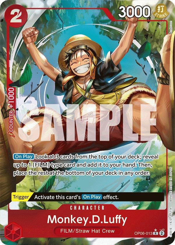 Monkey.D.Luffy (Alternate Art) [Wings of the Captain] | Deep Dive Games St. Marys