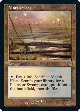 Marsh Flats (Retro Foil Etched) [Modern Horizons 2] | Deep Dive Games St. Marys