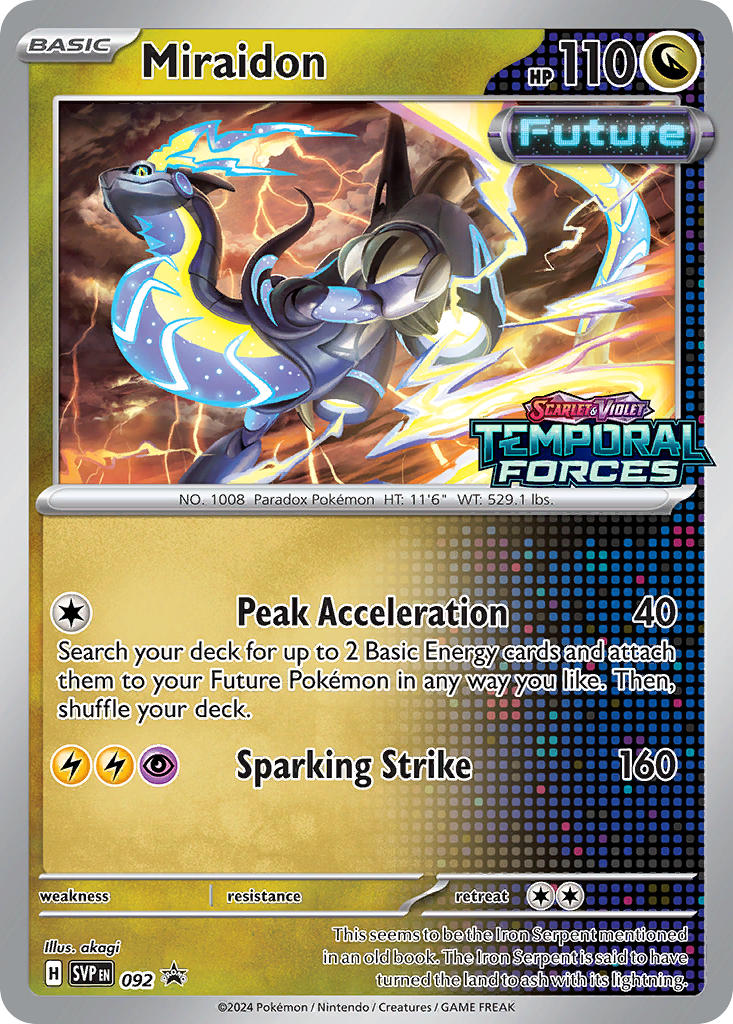 Miraidon (092) [Scarlet & Violet: Black Star Promos] | Deep Dive Games St. Marys