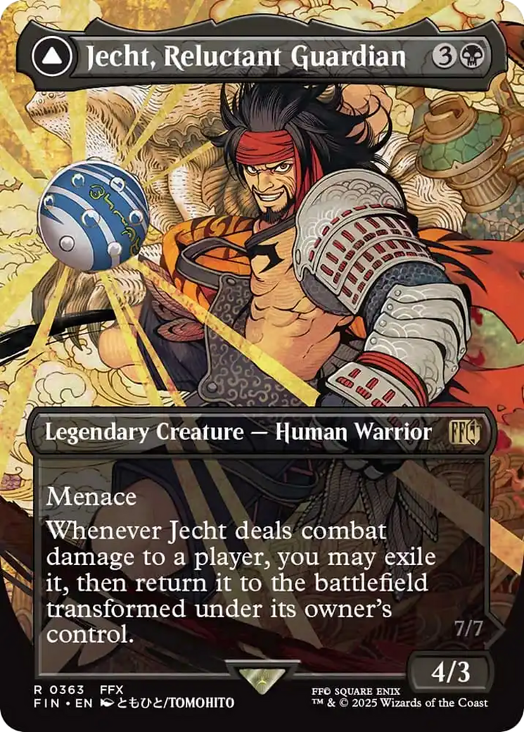 Jecht, Reluctant Guardian // Braska's Final Aeon (Borderless) [FINAL FANTASY] | Deep Dive Games St. Marys
