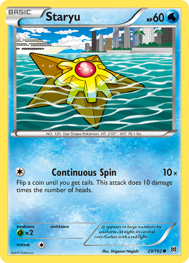 Staryu (29/162) [XY: BREAKthrough] | Deep Dive Games St. Marys