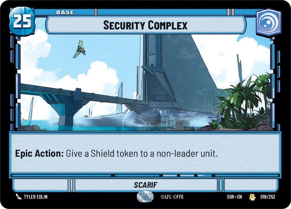 Security Complex (019/252) [Spark of Rebellion] | Deep Dive Games St. Marys