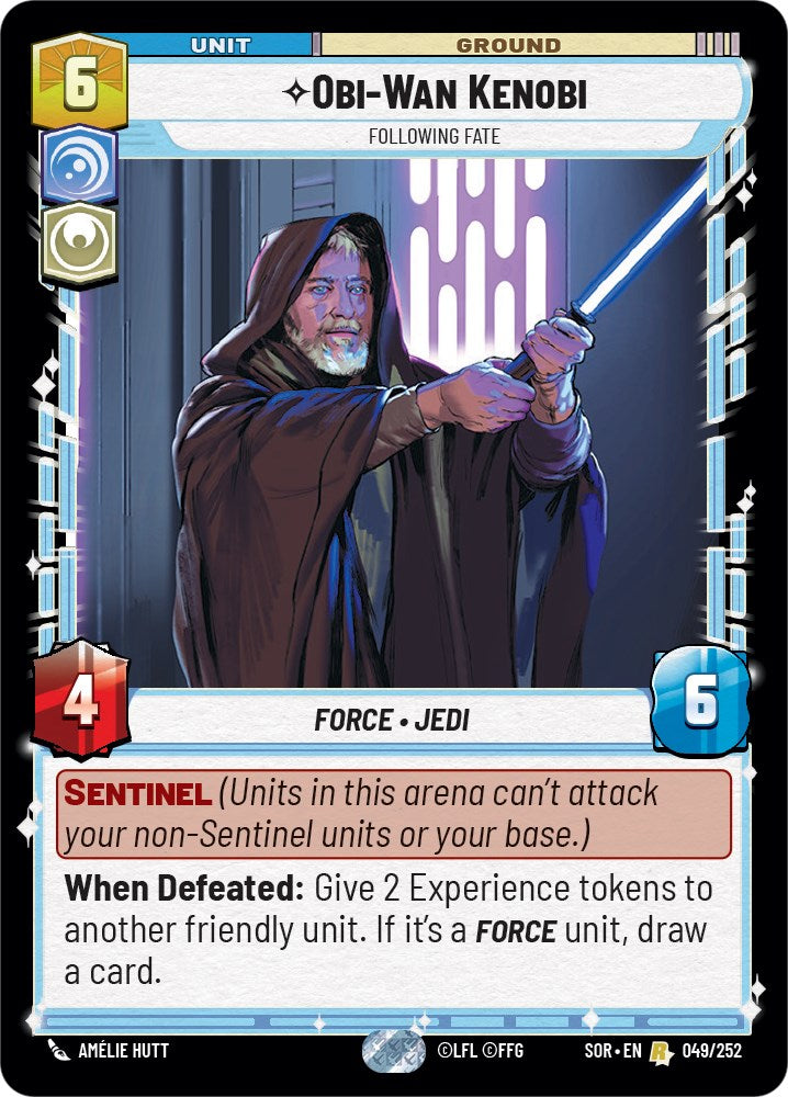 Obi-Wan Kenobi - Following Fate (049/252) [Spark of Rebellion] | Deep Dive Games St. Marys