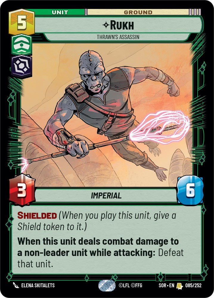 Rukh - Thrawn's Assasin (085/252) [Spark of Rebellion] | Deep Dive Games St. Marys