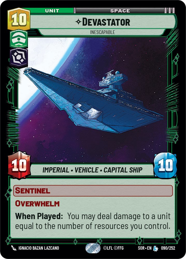 Devastator - Inescapable (090/252) [Spark of Rebellion] | Deep Dive Games St. Marys