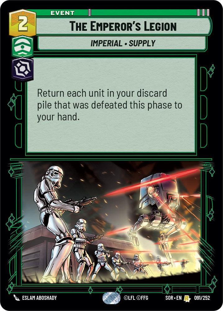 The Emperor's Legion (091/252) [Spark of Rebellion] | Deep Dive Games St. Marys