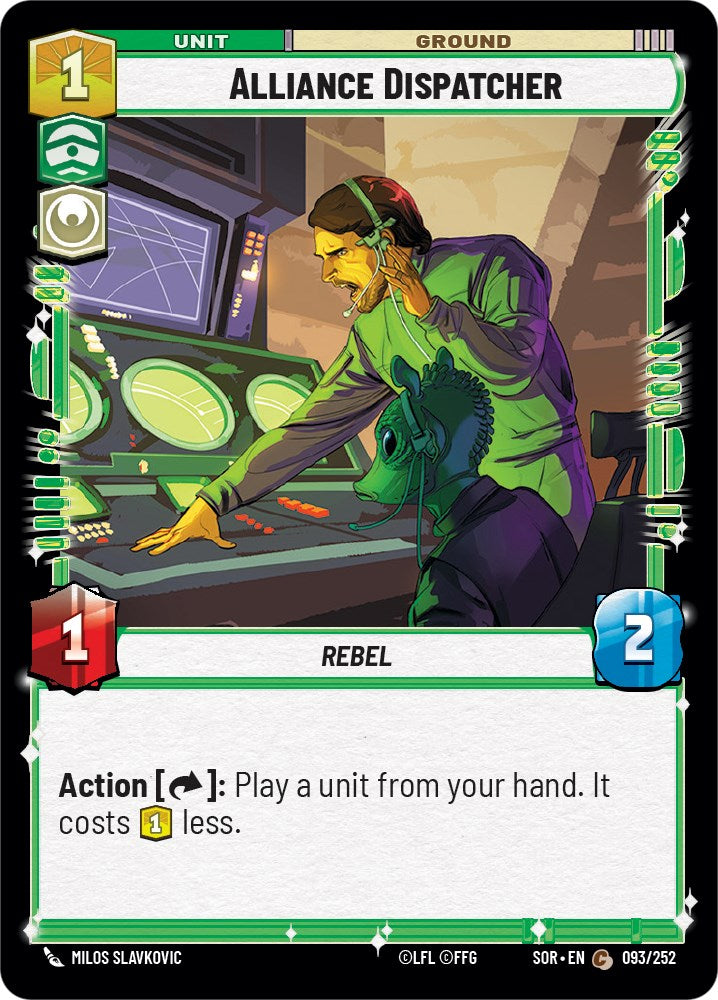 Alliance Dispatcher (093/252) [Spark of Rebellion] | Deep Dive Games St. Marys