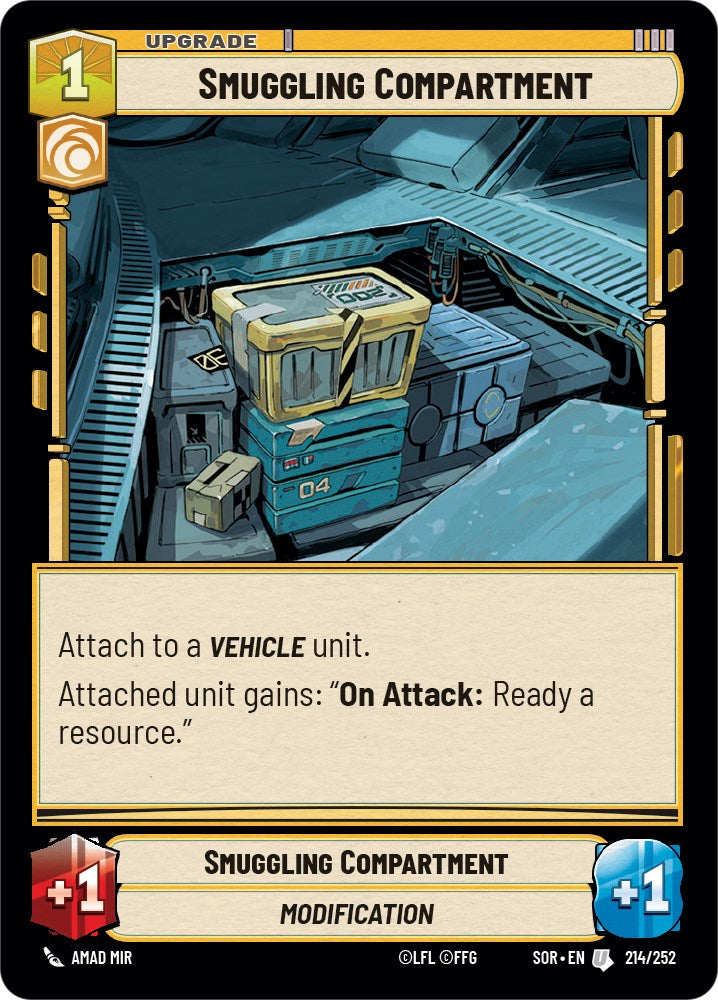 Smuggling Compartment (214/252) [Spark of Rebellion] | Deep Dive Games St. Marys