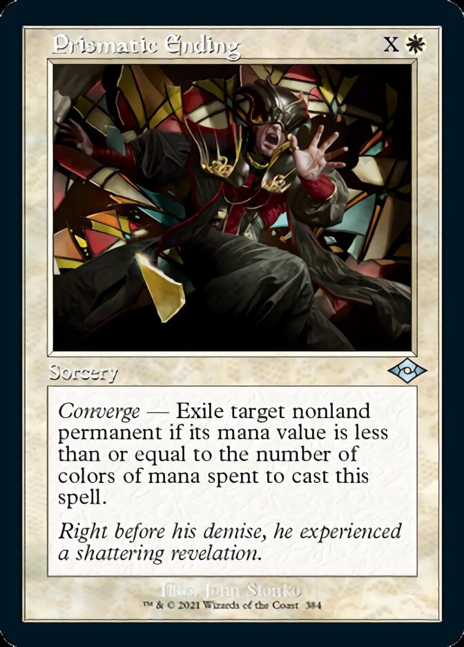 Prismatic Ending (Retro Foil Etched) [Modern Horizons 2] | Deep Dive Games St. Marys