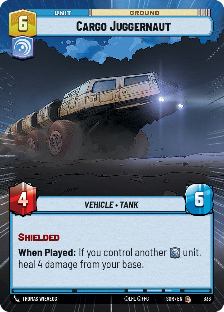 Cargo Juggernaut (Hyperspace) (333) [Spark of Rebellion] | Deep Dive Games St. Marys