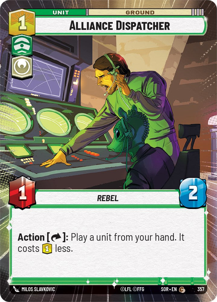 Alliance Dispatcher (Hyperspace) (357) [Spark of Rebellion] | Deep Dive Games St. Marys