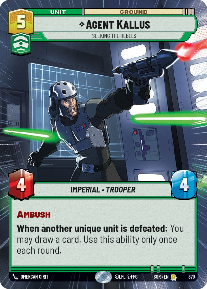 Agent Kallus - Seeking the Rebels (Hyperspace) (379) [Spark of Rebellion] | Deep Dive Games St. Marys