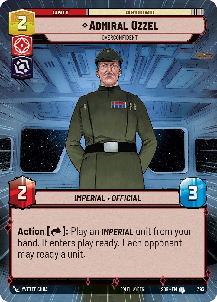 Admiral Ozzel - Overconfident (Hyperspace) (393) [Spark of Rebellion] | Deep Dive Games St. Marys