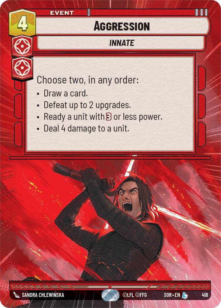 Aggression (Hyperspace) (418) [Spark of Rebellion] | Deep Dive Games St. Marys