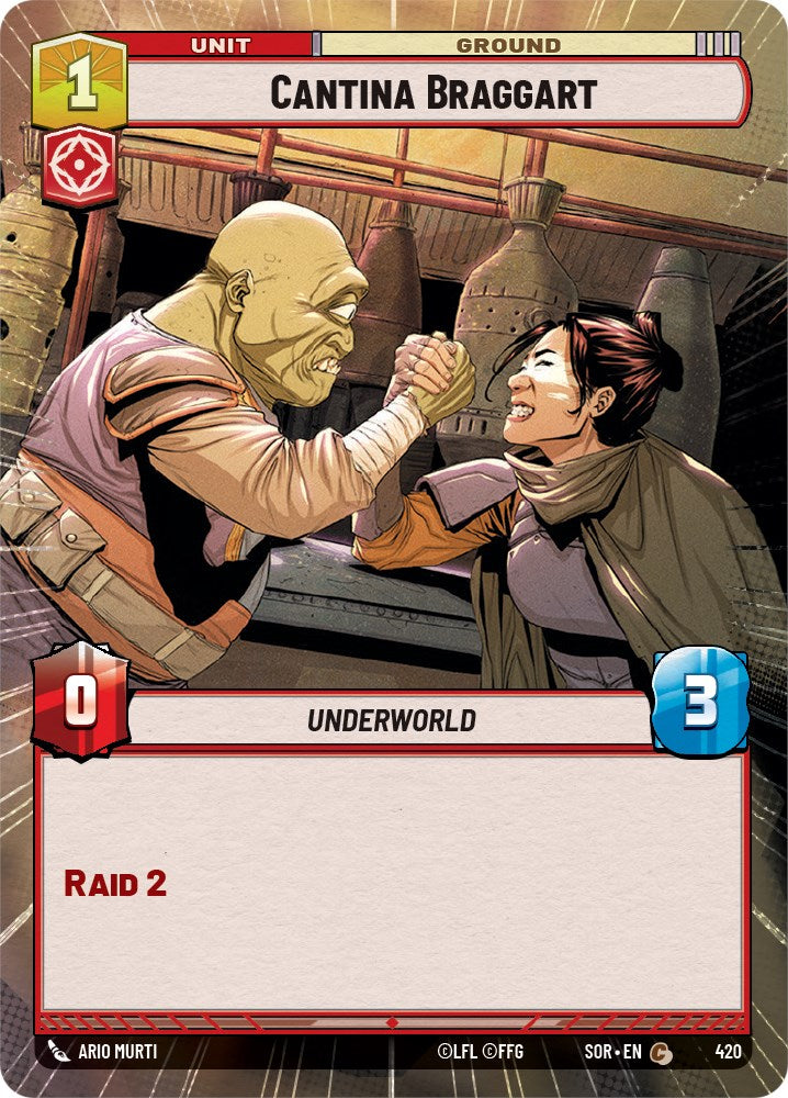 Cantina Braggart (Hyperspace) (420) [Spark of Rebellion] | Deep Dive Games St. Marys