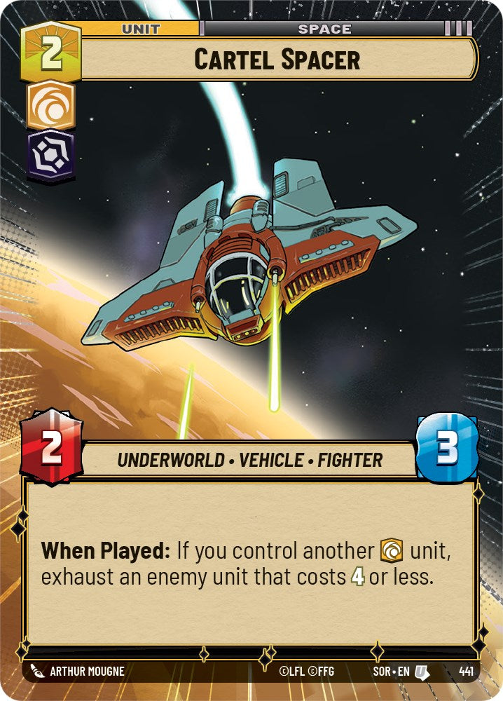 Cartel Spacer (Hyperspace) (441) [Spark of Rebellion] | Deep Dive Games St. Marys
