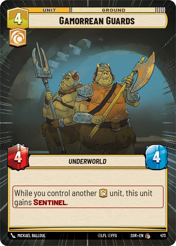 Gamorrean Guards (Hyperspace) (473) [Spark of Rebellion] | Deep Dive Games St. Marys