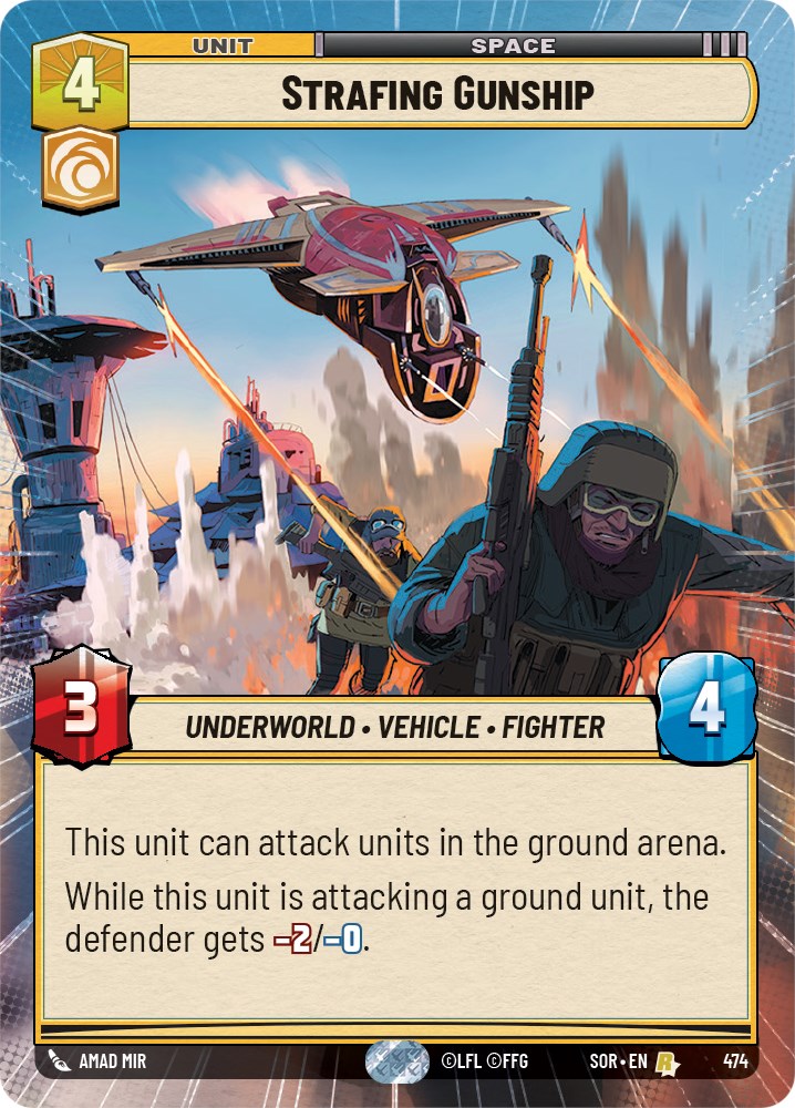 Strafing Gunship (Hyperspace) (474) [Spark of Rebellion] | Deep Dive Games St. Marys