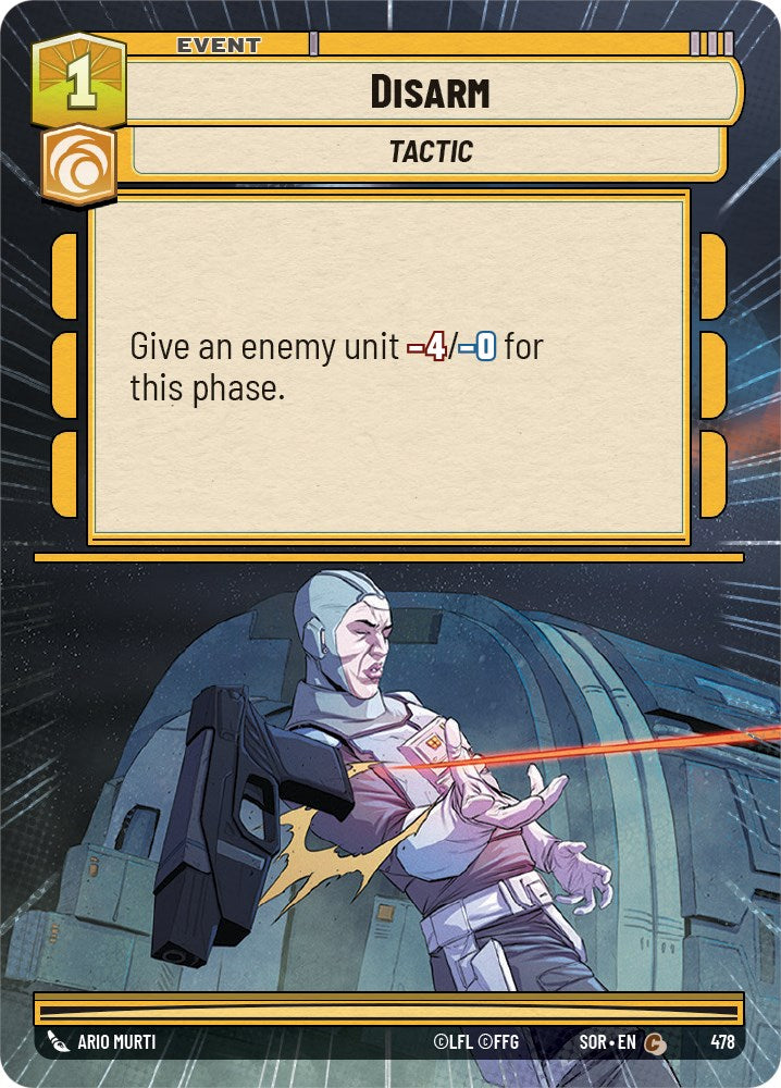 Disarm (Hyperspace) (478) [Spark of Rebellion] | Deep Dive Games St. Marys