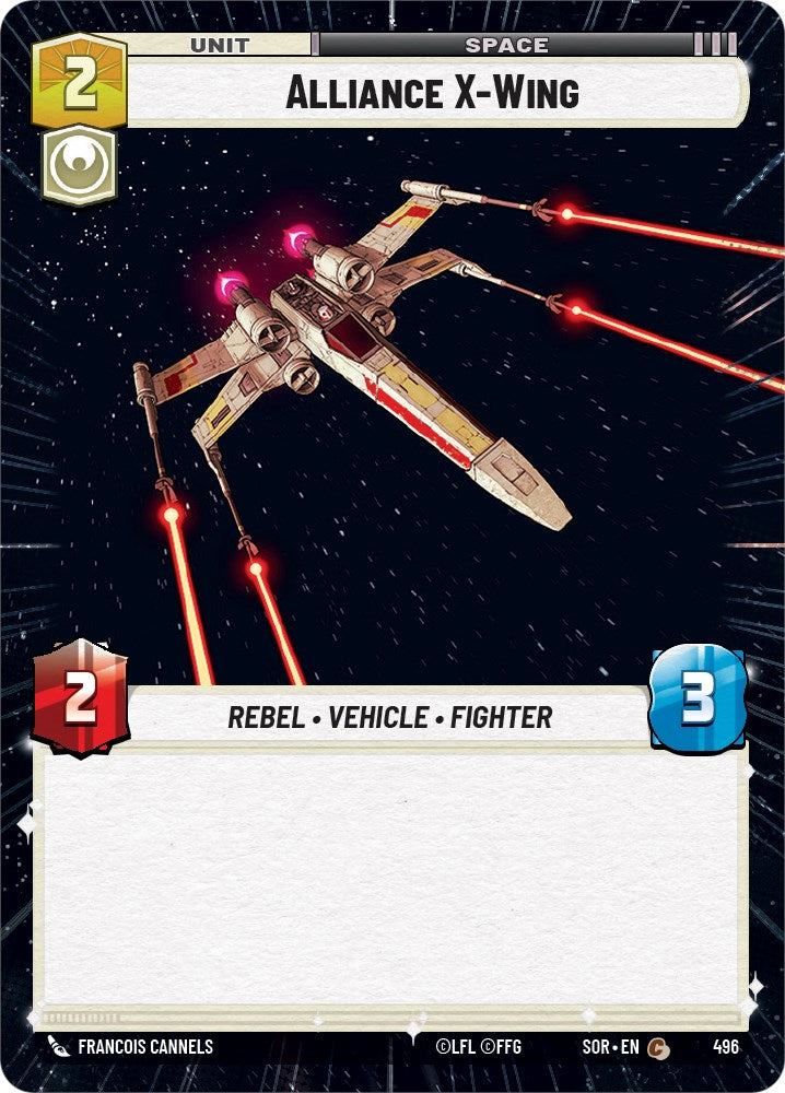Alliance X-Wing (Hyperspace) (496) [Spark of Rebellion] | Deep Dive Games St. Marys