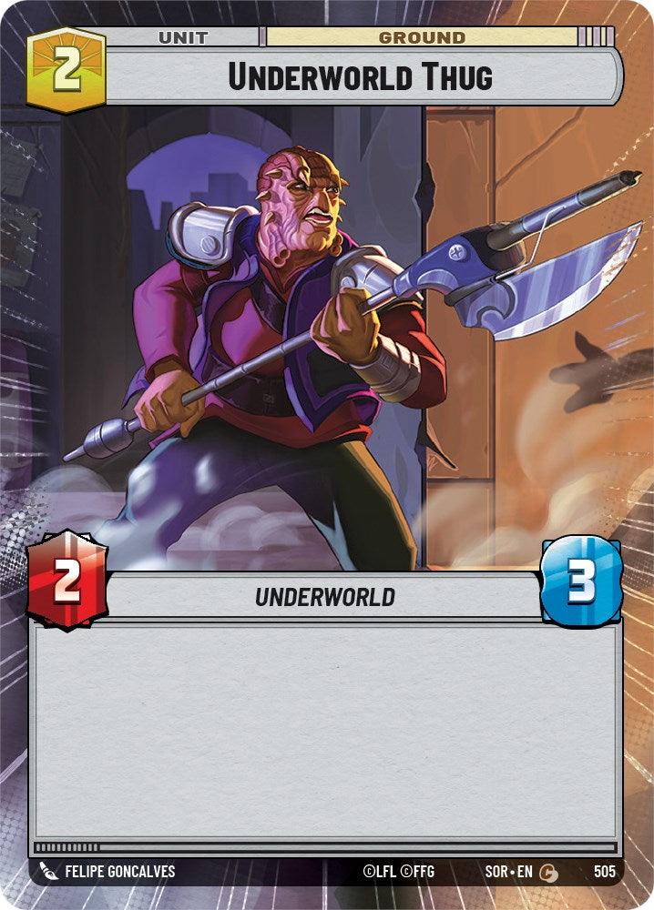 Underworld Thug (Hyperspace) (505) [Spark of Rebellion] | Deep Dive Games St. Marys