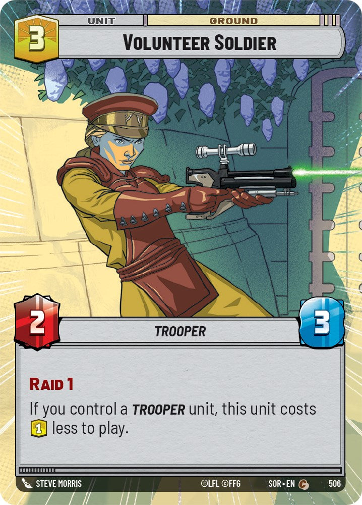 Volunteer Soldier (Hyperspace) (506) [Spark of Rebellion] | Deep Dive Games St. Marys
