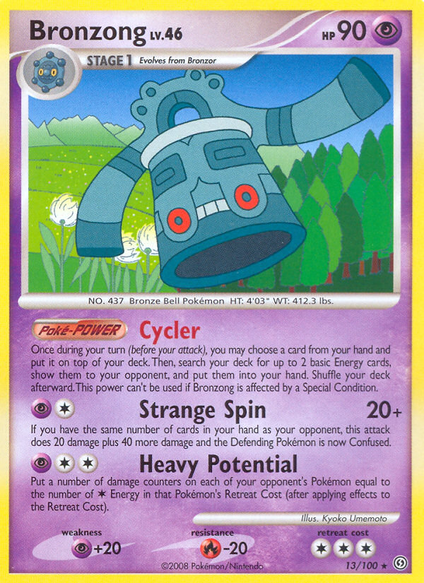 Bronzong (13/100) [Diamond & Pearl: Stormfront] | Deep Dive Games St. Marys