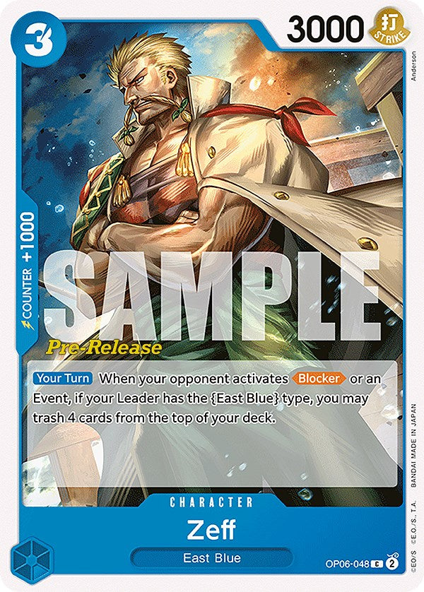 Zeff [Wings of the Captain Pre-Release Cards] | Deep Dive Games St. Marys